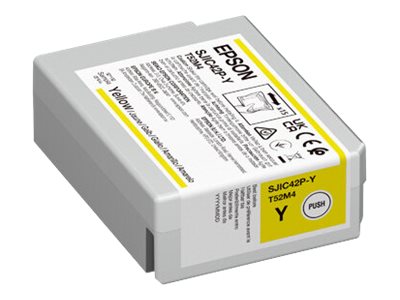 EPSON SJIC42P-Y Ink cartridge for ColorWorks