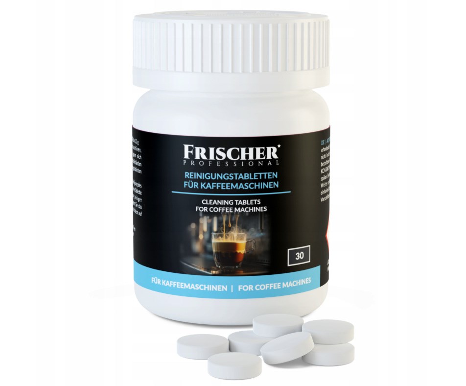 Frischer coffee machine cleaning tablets 30